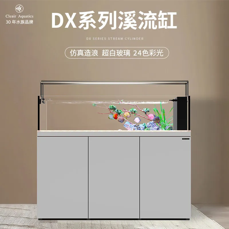 Aquarium Planted Set Up - Akuarium Aa Fish tank kaca ultra-putih