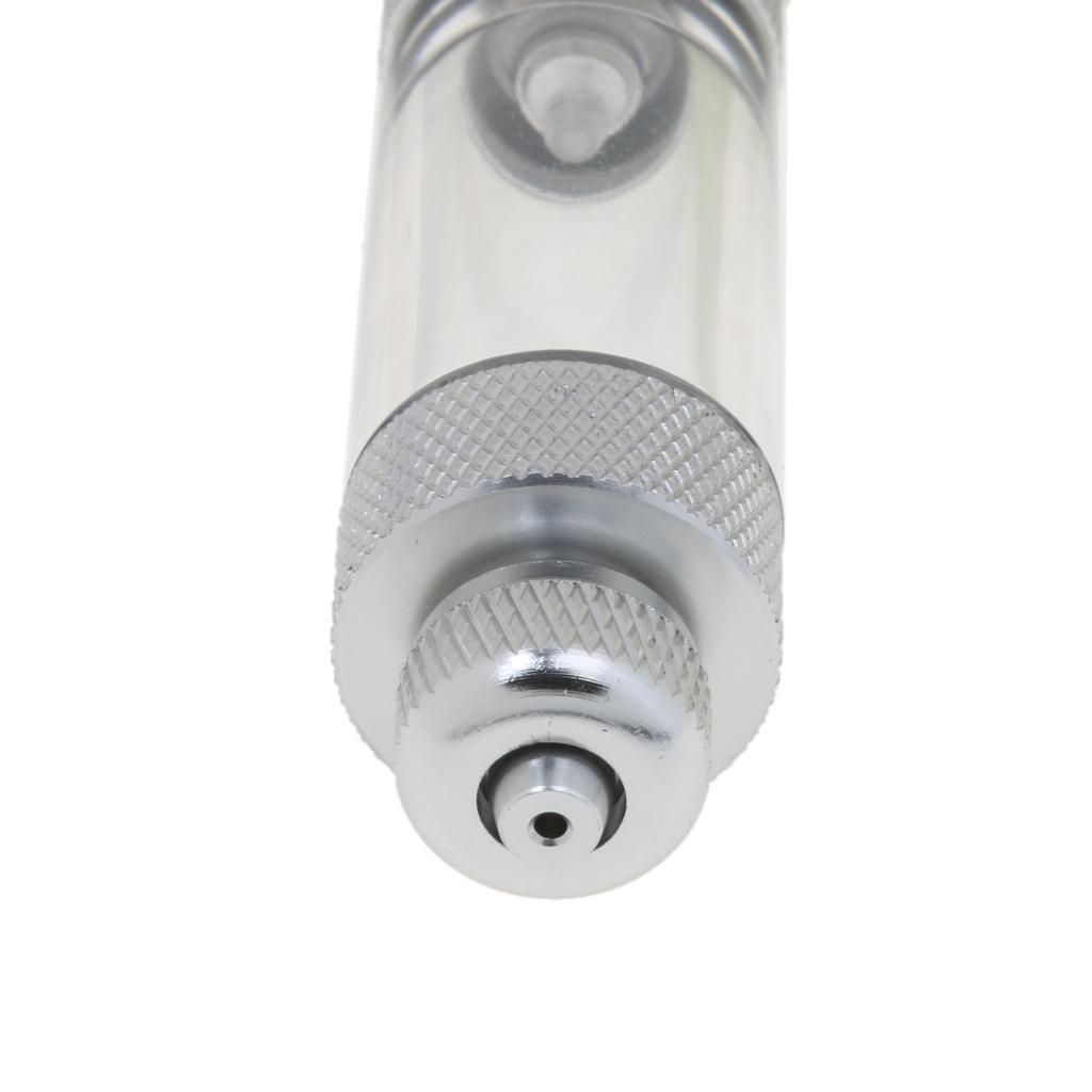 Planted Aquarium Co2 Kit - Dual Head Inline Bubble Counter Aluminium