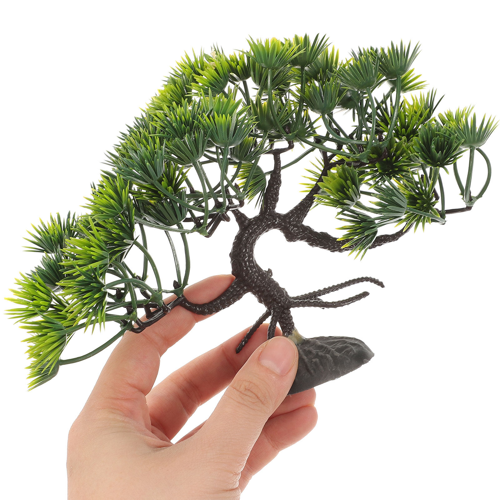 Non Planted Aquarium Fish - 2Pcs Dekorasi Akuarium Pohon Pinus Simulasi