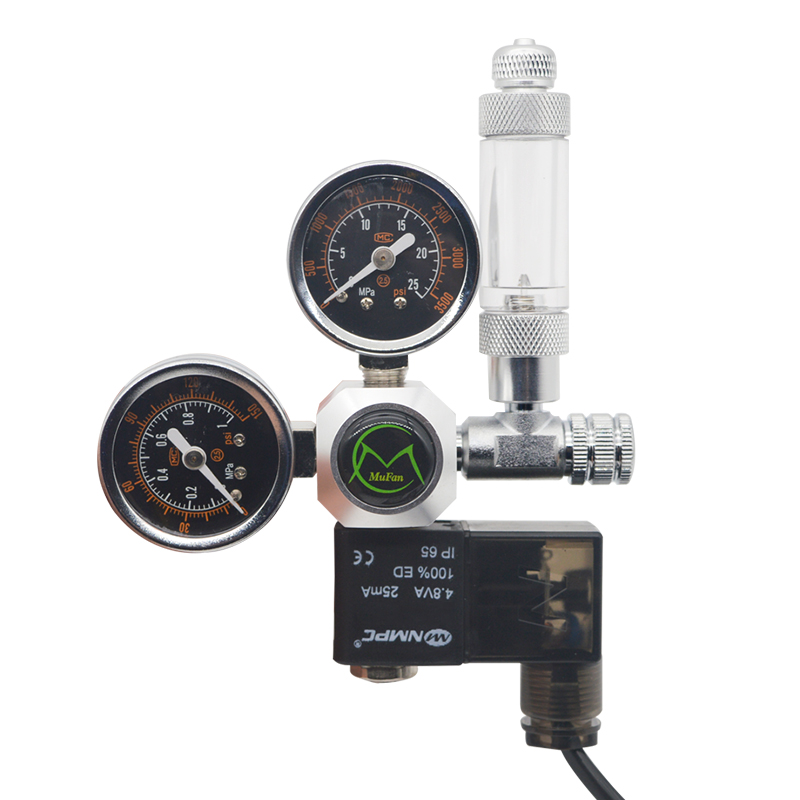 Planted Aquarium Co2 Kit - Katup satu arah akuarium, Regulator CO2