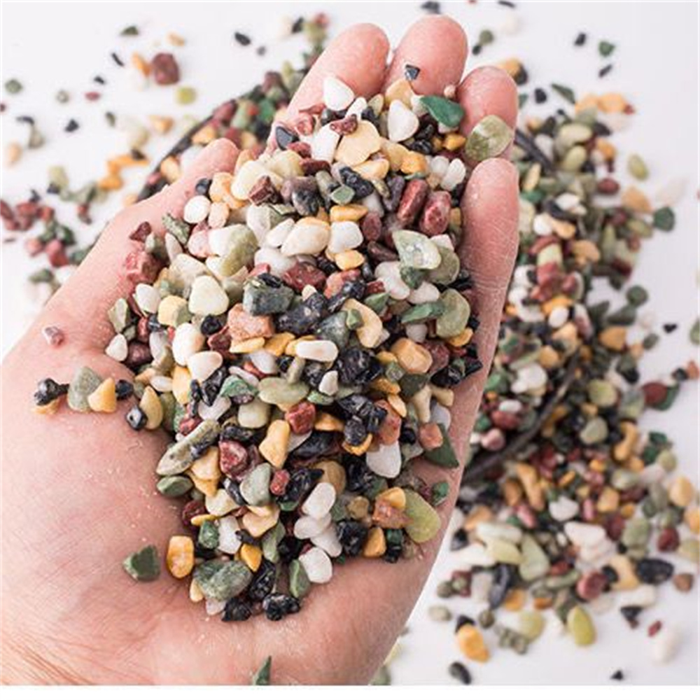 Planted Aquarium With Gravel - 100g Batu Kerikil Kristal Alami Dekorasi