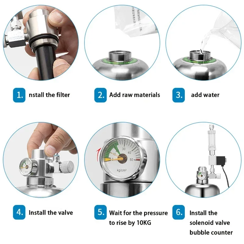 Kit sistem penghasil CO2 akuar - Planted Aquarium Co2 Kit ulasan dan harga