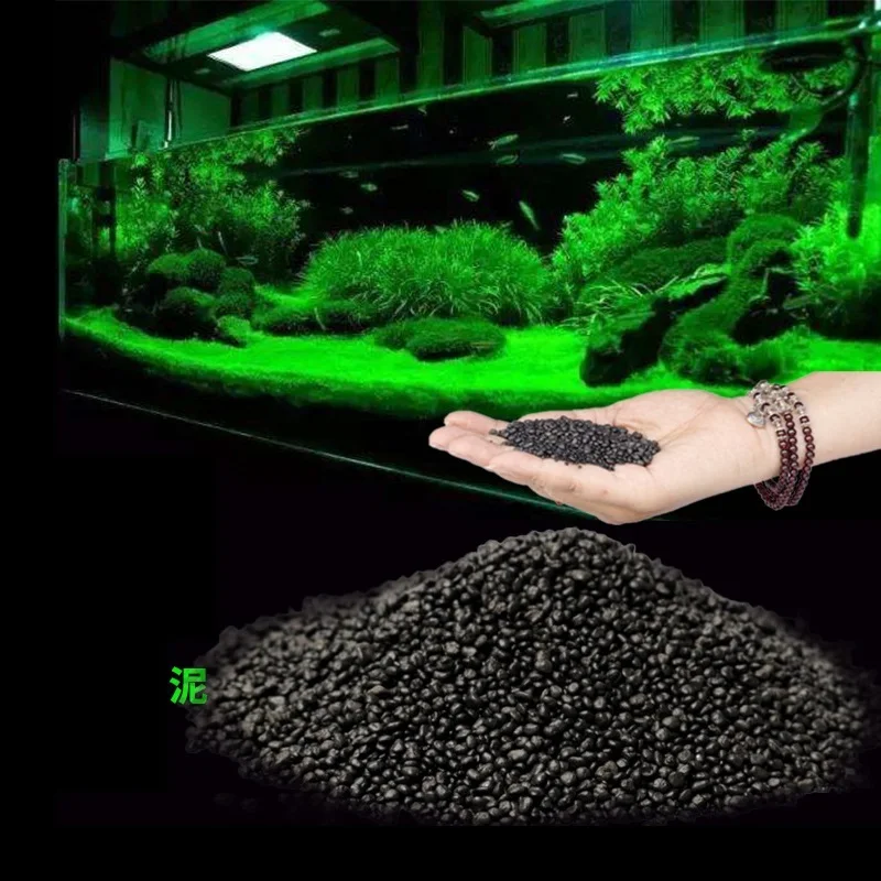 500g Substrat Tanah Akuarium P - Planted Aquarium With Gravel ulasan dan harga
