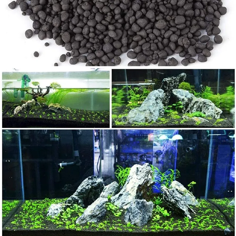 500g Substrat Tanah Akuarium P - Planted Aquarium With Gravel ulasan dan harga