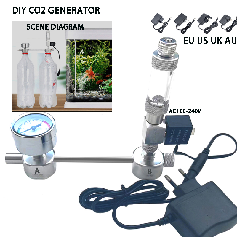 Kit Sistem Generator CO2 DIY u - Planted Aquarium Co2 Kit ulasan dan harga