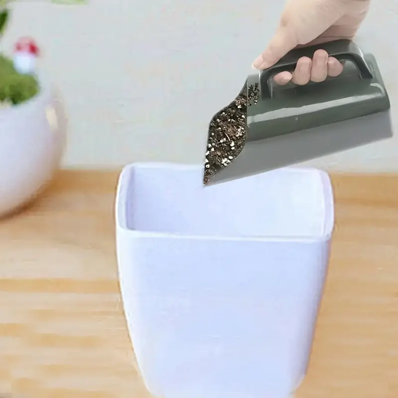 1 buah sendok plastik serbagun - Planted Aquarium With Gravel ulasan dan harga