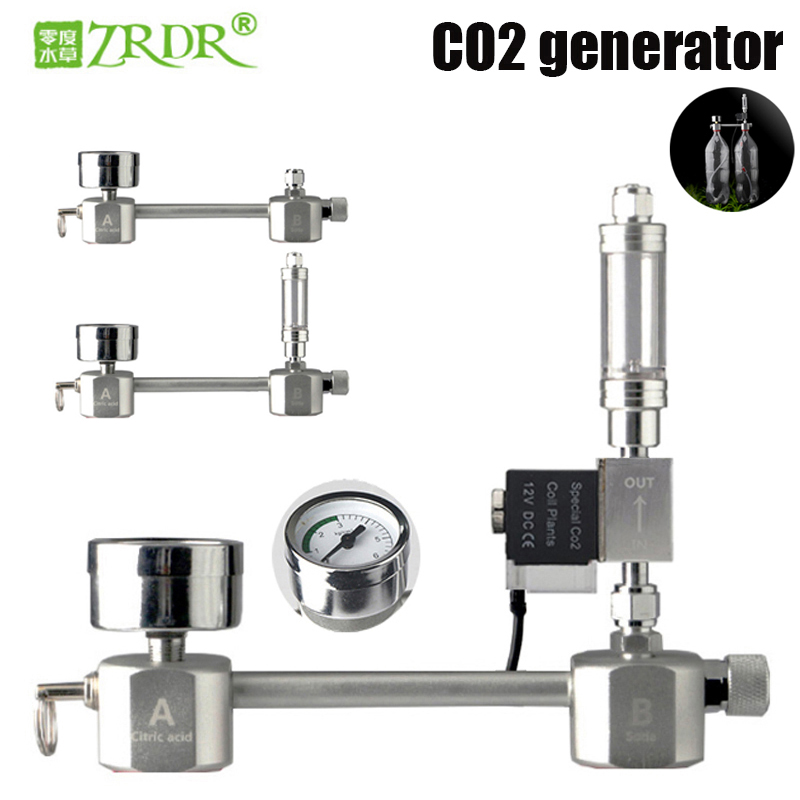 CO2 akuarium sistem Regulator  - Planted Aquarium Co2 Kit ulasan dan harga